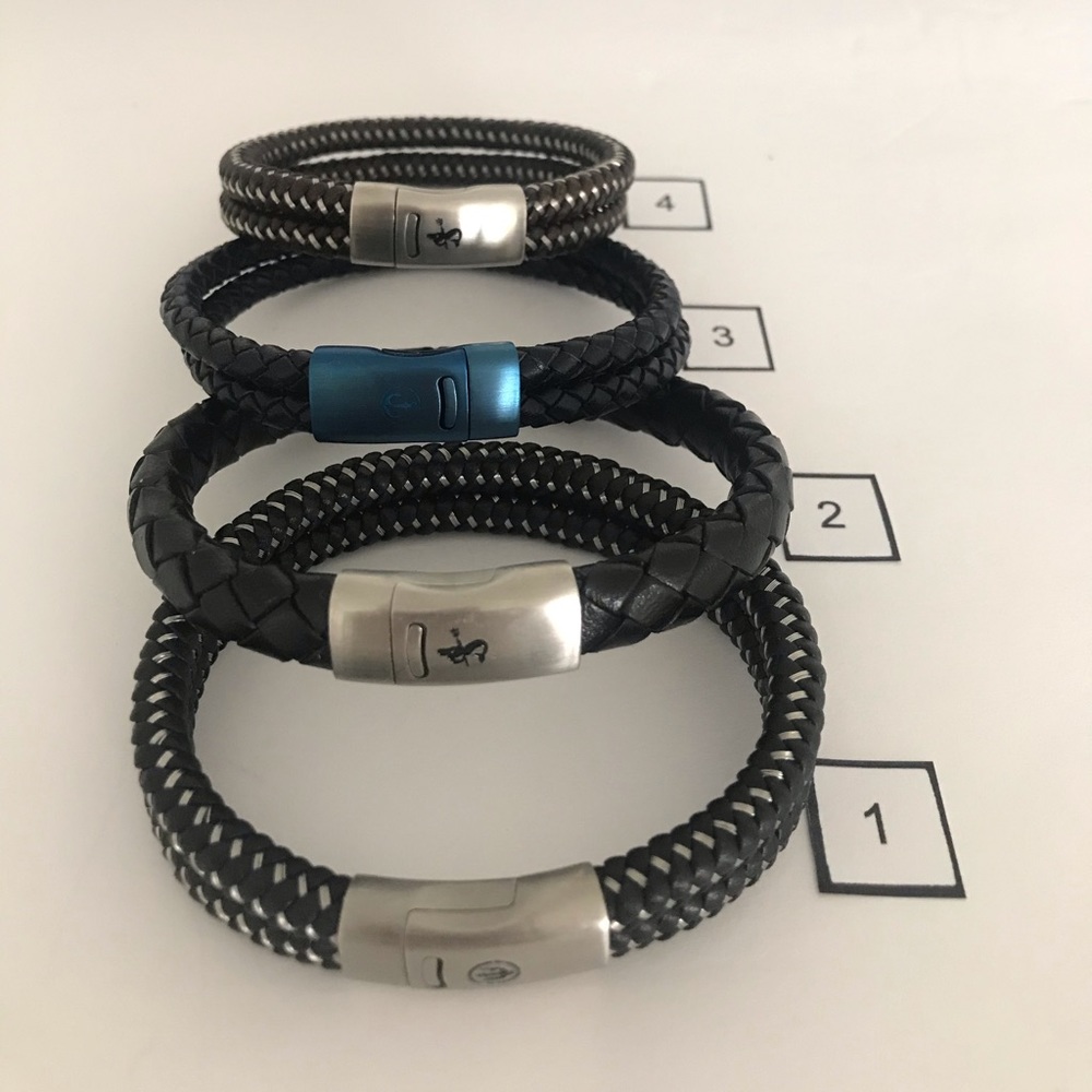 Bracelets. Leather And Rope. Clearance Collection